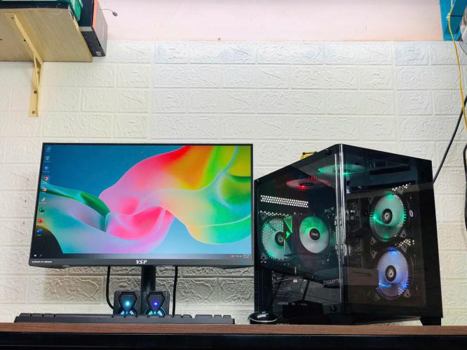  Bộ CORE I5 12400F| RAM 16G| SSD 256| RTX 3050 6Gb | 24in 100Hz